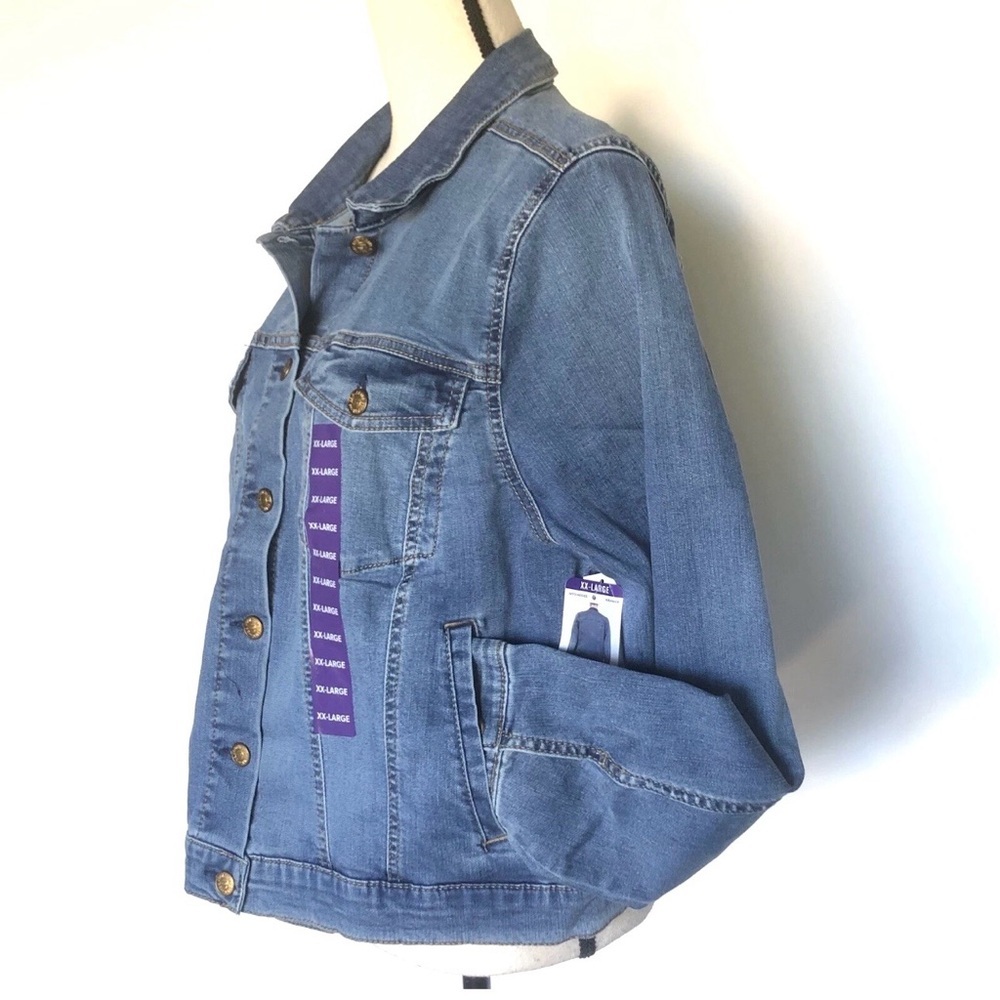 Seven7 Classic Blue Jean Jacket XXL